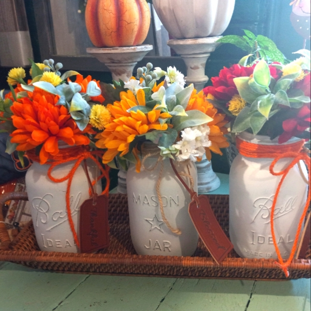 🍃🍂🌻Trio of Fall decor 🍃🍂🌻